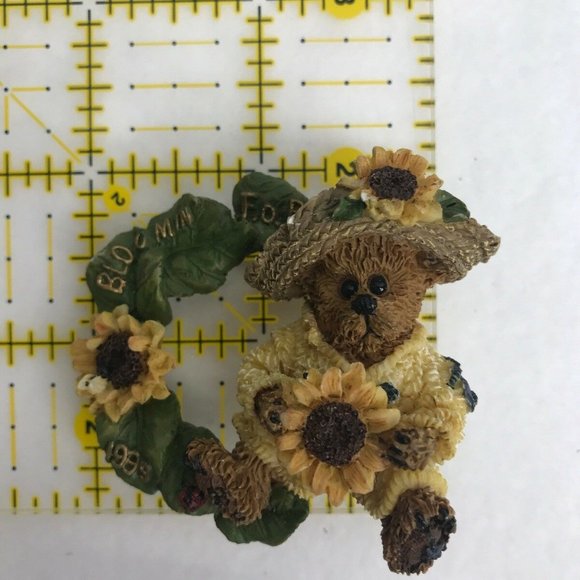 Bloomin For 1999 Boyds Bears Bearwear Vintage Pin - Picture 6 of 8